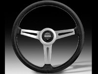 MOMO Retro Steering Wheel - Silver - 360mm