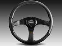 MOMO Tuner Steering Wheel - Black Spoke 320mm