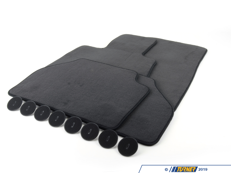 51477449443 BMW Floor Mats Black F25, F26 Turner Motorsport