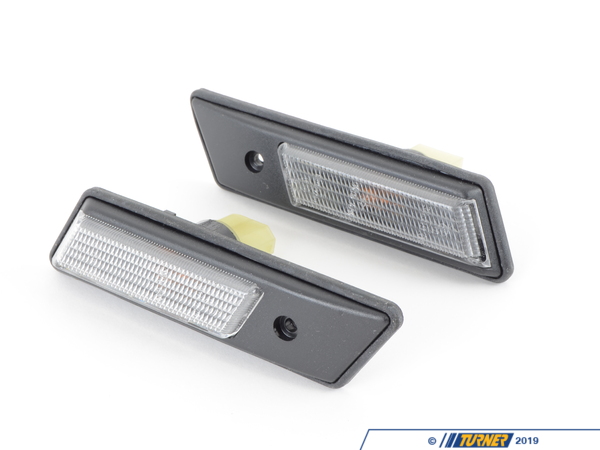 DEPO Euro Clear Side Marker Lights For BMW 3-Series E36 (1992-1996) – Pair (318i, 325i)