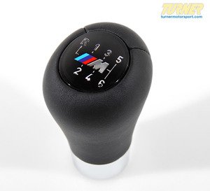 Manual BMW Shift Knob - ZHP Style Weighted Anatomic - 5 or 6 Speed Pattern