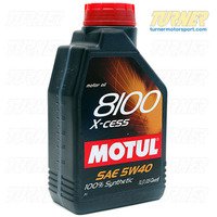 MOTUL 8100 5W-40 X-cess Synthetic Engine Oil - 1 liter bottle