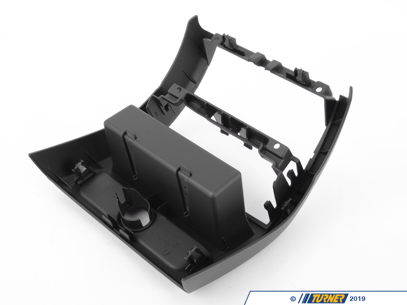 51169206781 Genuine BMW Cover Centre Console, Rear Schwarz