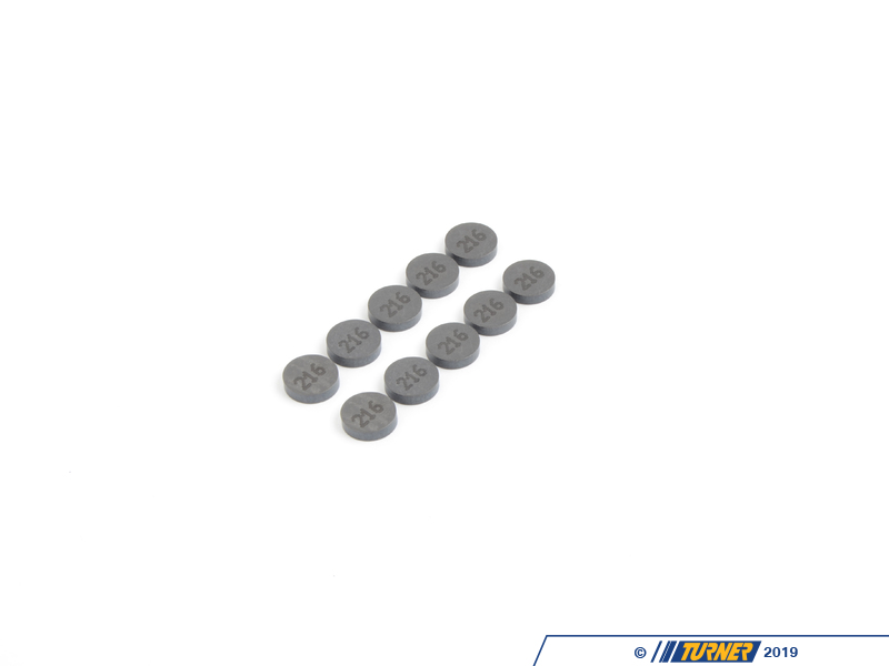 11347832281KT Valve Shim Pack Of 10 Turner Motorsport