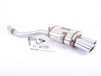F02 740i Supersprint Right Performance Muffler (2x90mm Tips)