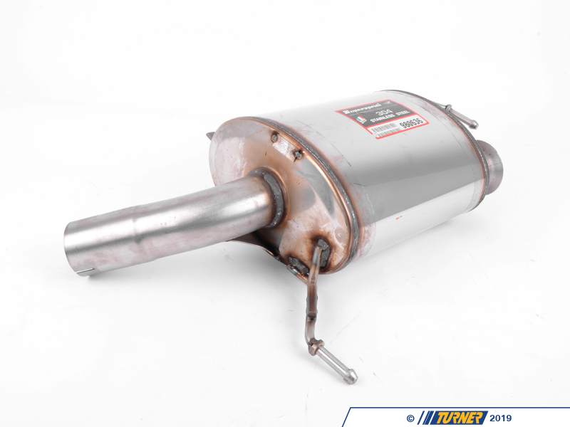 980636 E90 335i Supersprint Left Performance Muffler (2x80mm Tips