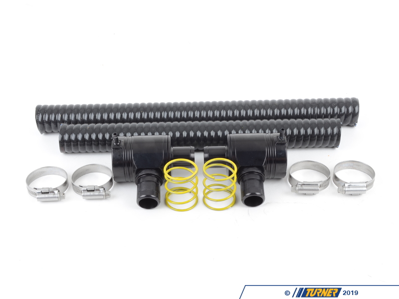 FMDVBM35B Black Diverter Valves Kit N54 Turner Motorsport