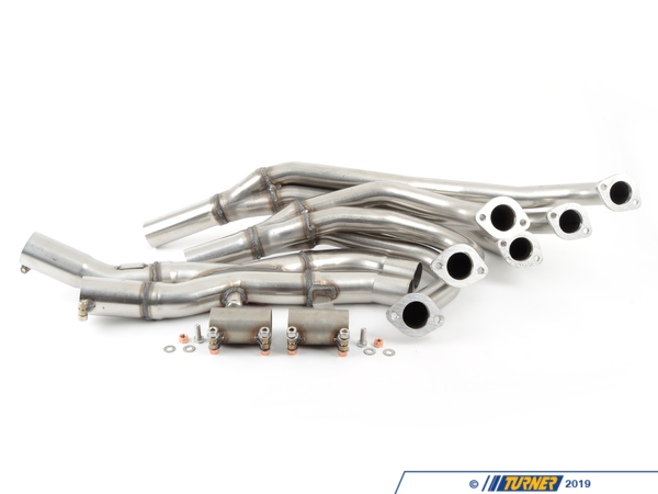 CCIYU Exhaust Manifold Header Y-Pipe Fit for BMW 1984-1991 E30 3-Series 2.5/2.7 Stainless Racing 