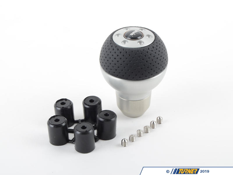 ALUAIR Momo Race Airleather/Aluminum Shift Knob Black Turner