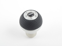 Momo Race Airleather/Aluminum Shift Knob - Black