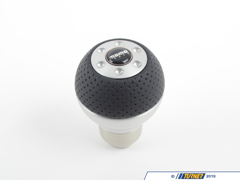 ALUAIR Momo Race Airleather/Aluminum Shift Knob Black Turner