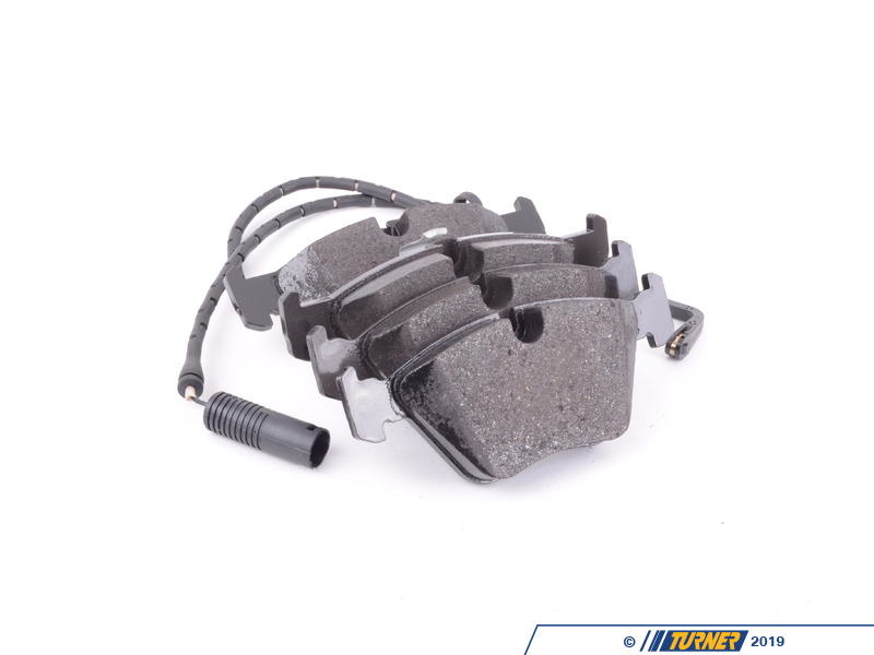 34112157590 Genuine BMW Front Brake Pad Set w/ Wear Sensors E39
