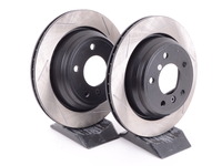 Gas-Slotted Brake Rotors (Pair) - Rear - E39 525i 528i 530i 540i