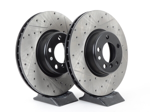 BMW Drilled & Slotted Brake Rotors for BMW 4 Series F32 (2014+) 