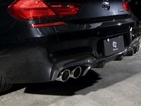 F06/F13 M6 3D Design Carbon Fiber Rear Diffuser - Quad Exhaust Without Splitters