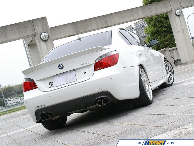 310816021 E60 528/535/550 M Sport 3D Design Carbon Fiber Rear