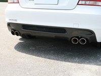 E82 128I/135i M Sport 3D Design Carbon Fiber Rear Diffuser - Quad Exhaust