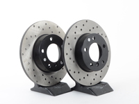 Cross-Drilled Brake Rotors - Front - E36 318ti thru 4/98, Z3 1.9
