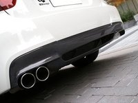 E90 M Sport 3D Design Carbon Fiber Rear Diffuser - Single Exhaust