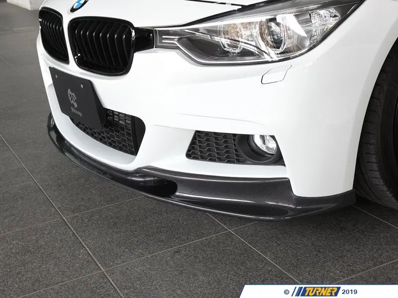 3101 3d Design Carbon Fiber Front Lip Spoiler F30 M Sport Turner Motorsport