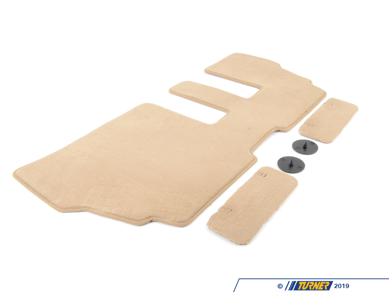 82110439415 Genuine BMW Carpet Floor Mats / 3rd Row 82110439415