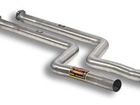 E82 135i/1M Supersprint Section 1 Cat-Delete Pipes