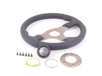 MOMO Race Steering Wheel - Silver - 320mm