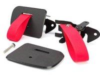 HARD Motorsport RS Style Door Pull Strap Conversion For E36 M3/Coupe -- RED