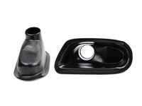 HARD Motorsport Brake Duct Inlets and Fog Light Delete -- E46 M3