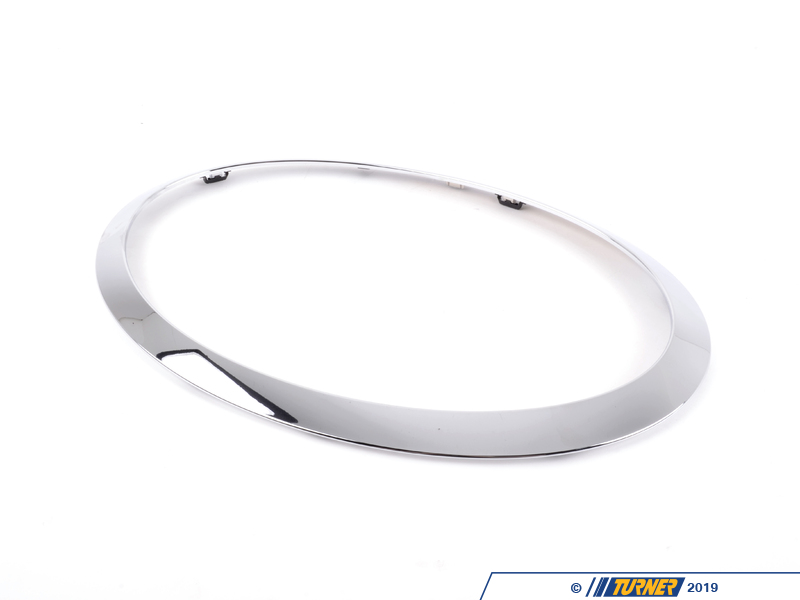 51137300631 - Genuine MINI Headlight Trim Ring Chrome - Driver ( Left ...