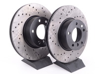 Cross-Drilled Brake Rotors - (312x24)(Pair) - Front - F30 320i, 328i, F22 228i, F32 428i