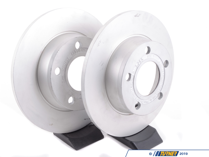 34211165211KT Rear Brake Rotors E36 323i/328i Convertible, E46 323i