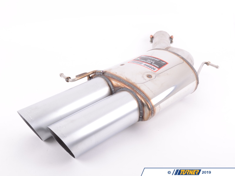 046606 F10 M5 Supersprint Stainless Right Racing Muffler with
