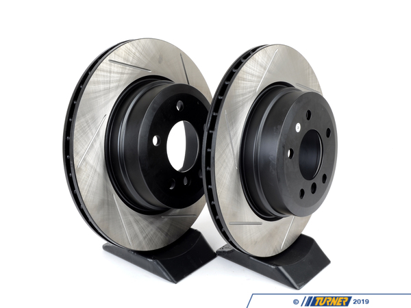 34216778649GS - Gas-Slotted Brake Rotors (Pair) - Rear - E82 135I ...