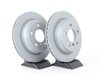 Rear Zimmermann Coated Brake Rotors (300x20) - F3X 320iX/328iX/428iX, F33 428i/428iX SULEV (Pair)