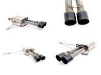Dinan Free Flow Exhaust - Stainless Axle-Back - F55 Mini Cooper S