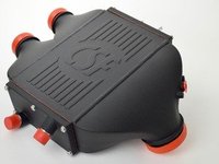 CSF Performance Top Mount Aluminum Charge-Air-Cooler - Black Finish - BMW S55 F8X M3 M4
