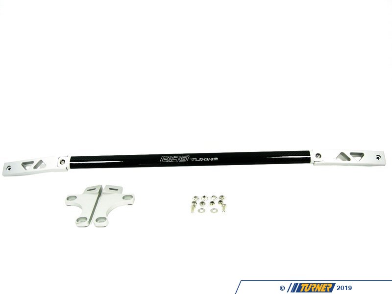 ECSCF03B06ACE Carbon Fiber Strut Bar Kit Silver Turner Motorsport