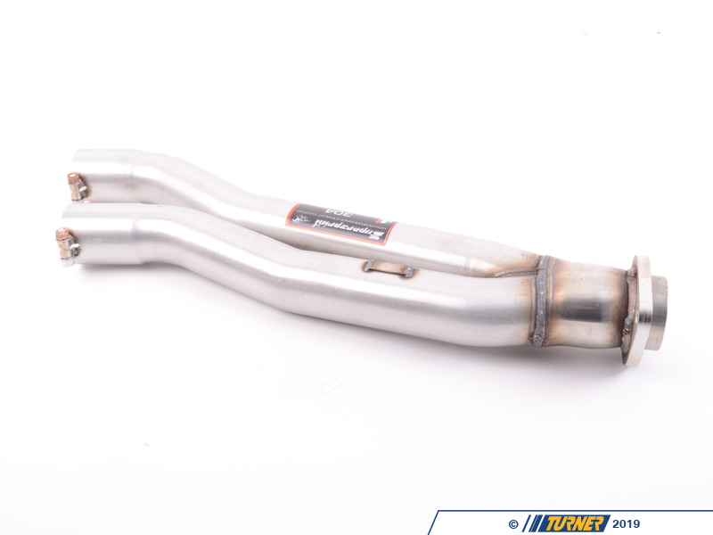 980913 E82 135i Supersprint Section 2 Straight Pipe (Resonator Delete
