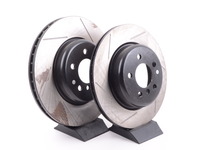Gas-Slotted Brake Rotors (Pair) - Front - F10 F12 F06
