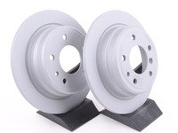 Rear Brake Rotors - E24 633CSi/M6 & E28 528e/533i/535i/M5 (Pair)