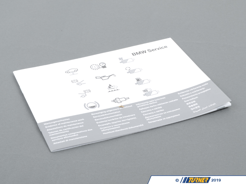 01402955001 - BMW Service Manual Booklet - Multi-lingual | Turner