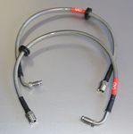 Front Stainless Steal Braided Brake Lines -- E46 E36 BMW Non-M