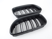 Black Dual Slat Center Grills - F12/F13/F06 640i, 650i, M6