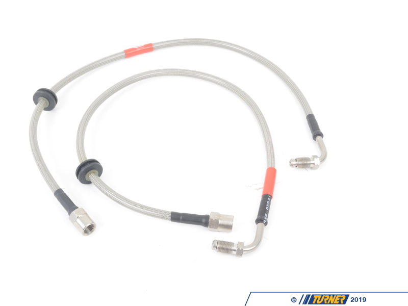 BL14 - Front Stainless Steal Braided Brake Lines -- E36 BMW | Turner ...