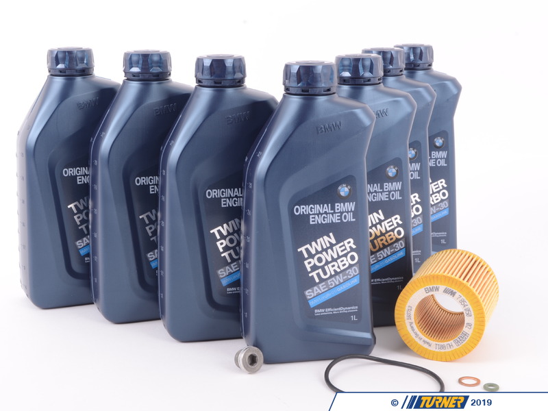 F8XGOSKT1 - Genuine BMW Inspection I Oil Change Kit - F8X M3 M4 (up to 09/2014) | Turner Motorsport