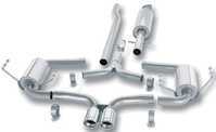 MINI R53 Cooper S 02-03 Borla Race Exhaust - Cat-Back Resonator, Mufflers