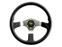 OMP Asso Racing Steering Wheel -- 350mm | Black Leather