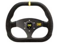 OMP Kubic Racing Steering Wheel - Flat 310mm | Black suede