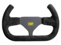 OMP Indy Open Steering Wheel - 250mm | Black suede